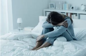 personne souffrant d'une insomnie